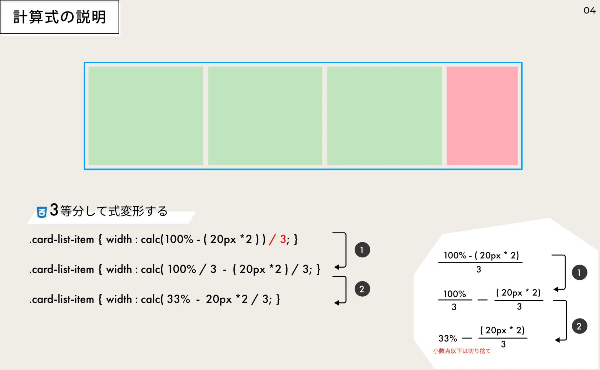 よくあるカード型のNGコーディング-カードが増減したときを考慮していない-対策